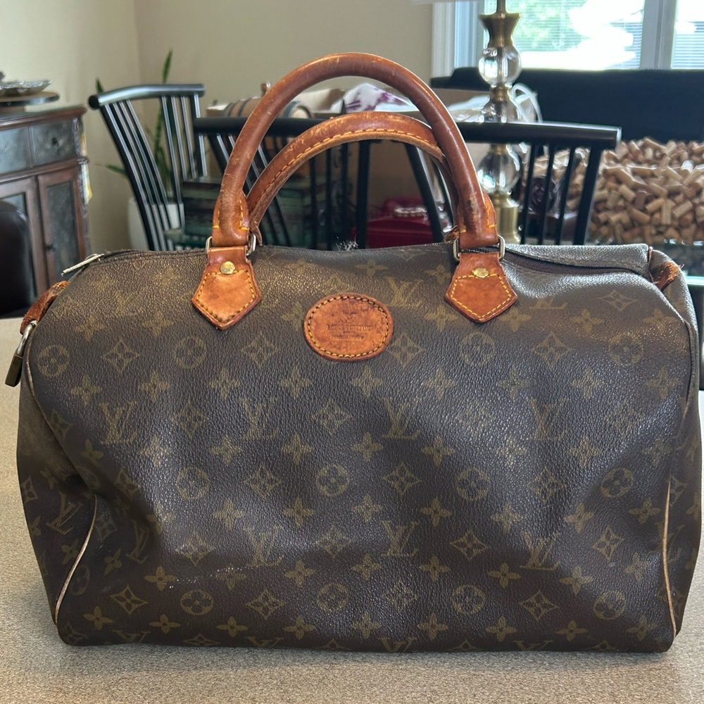 Vintage large LV Speedy